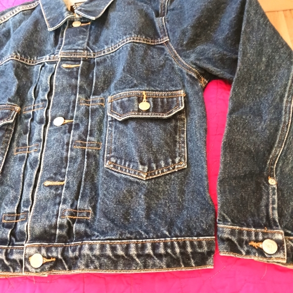 Polo Jean Co Ralph Lauren 100%Cotton Authentic Vintage Jacket Size Small - Picture 7 of 11